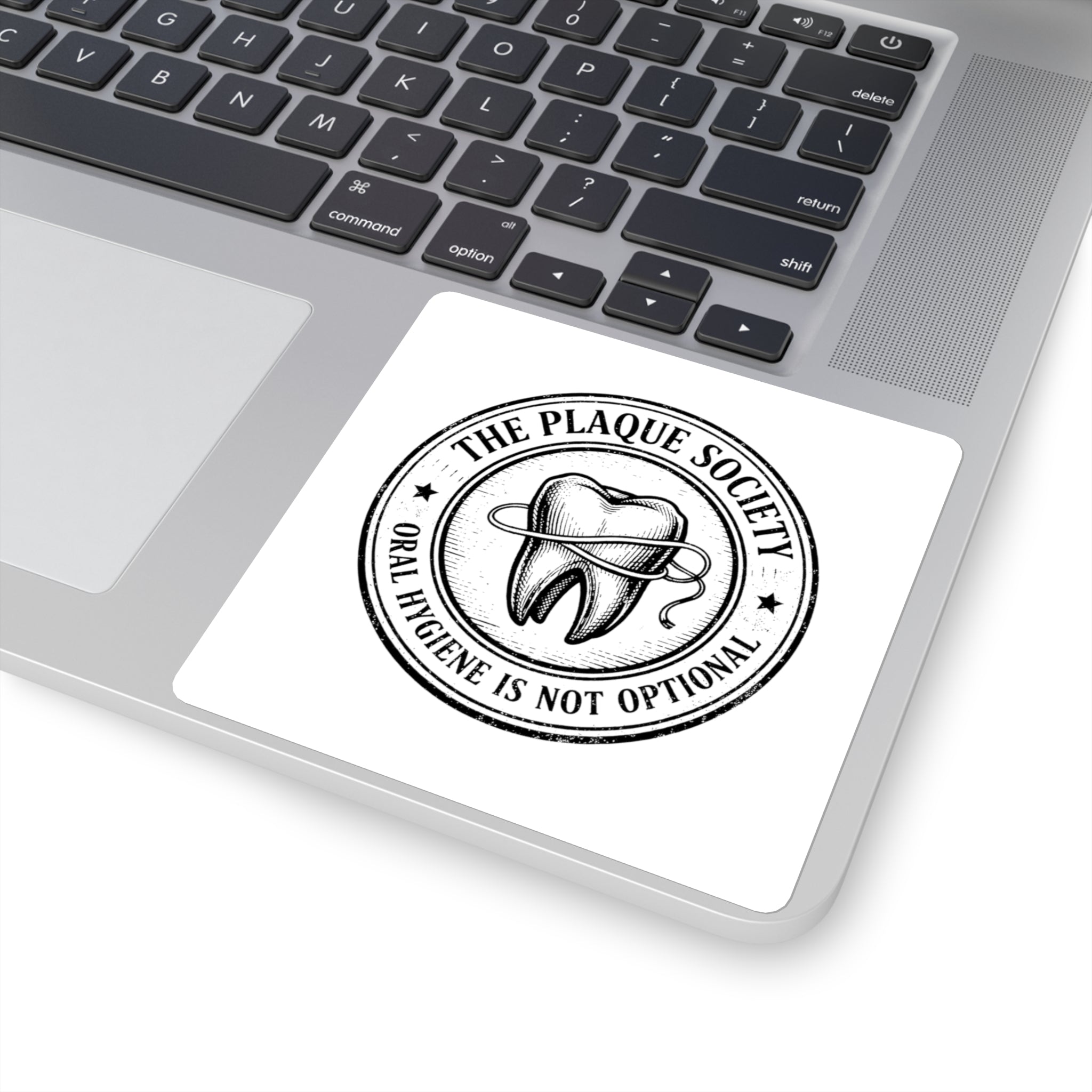THE PLAQUE SOCIETY — Signature sticker