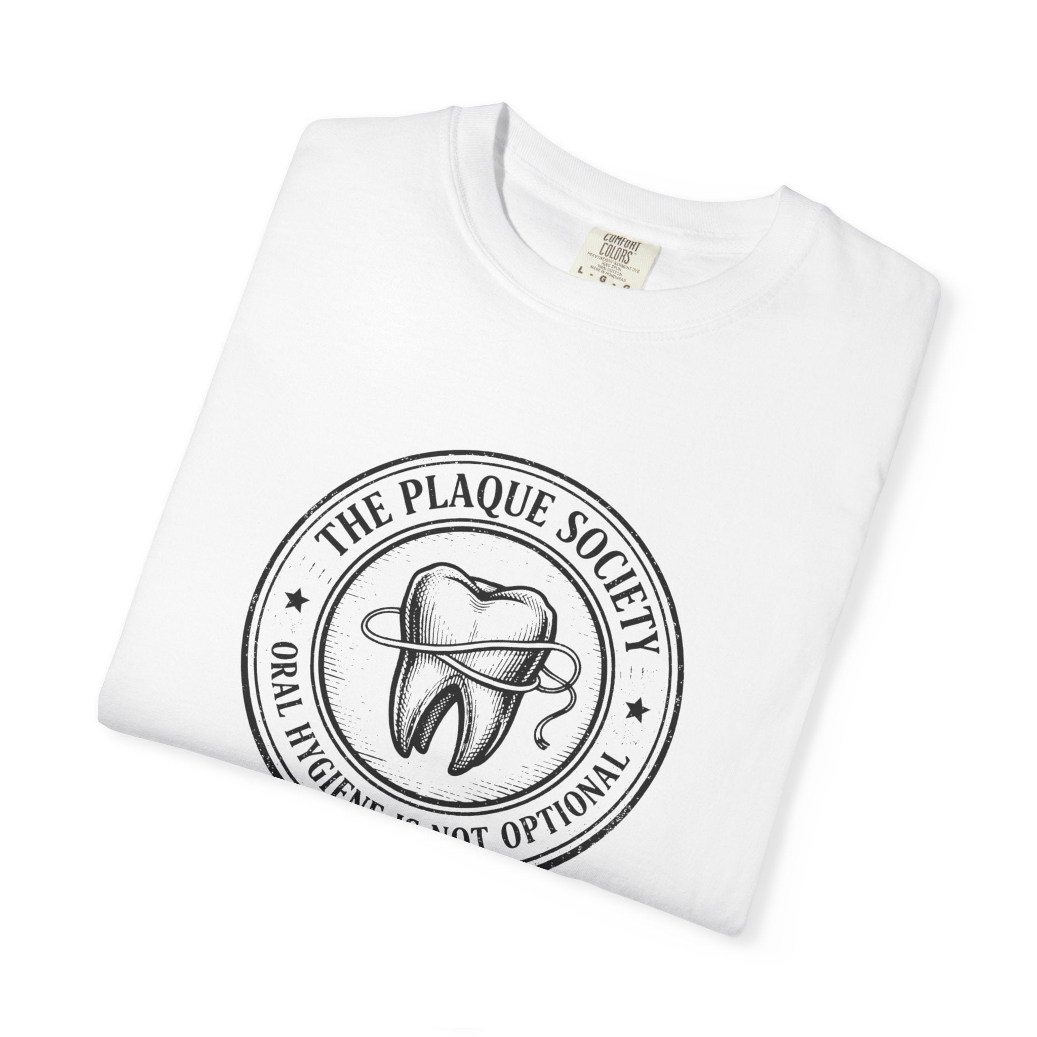 THE PLAQUE SOCIETY —  Signature Emblem White