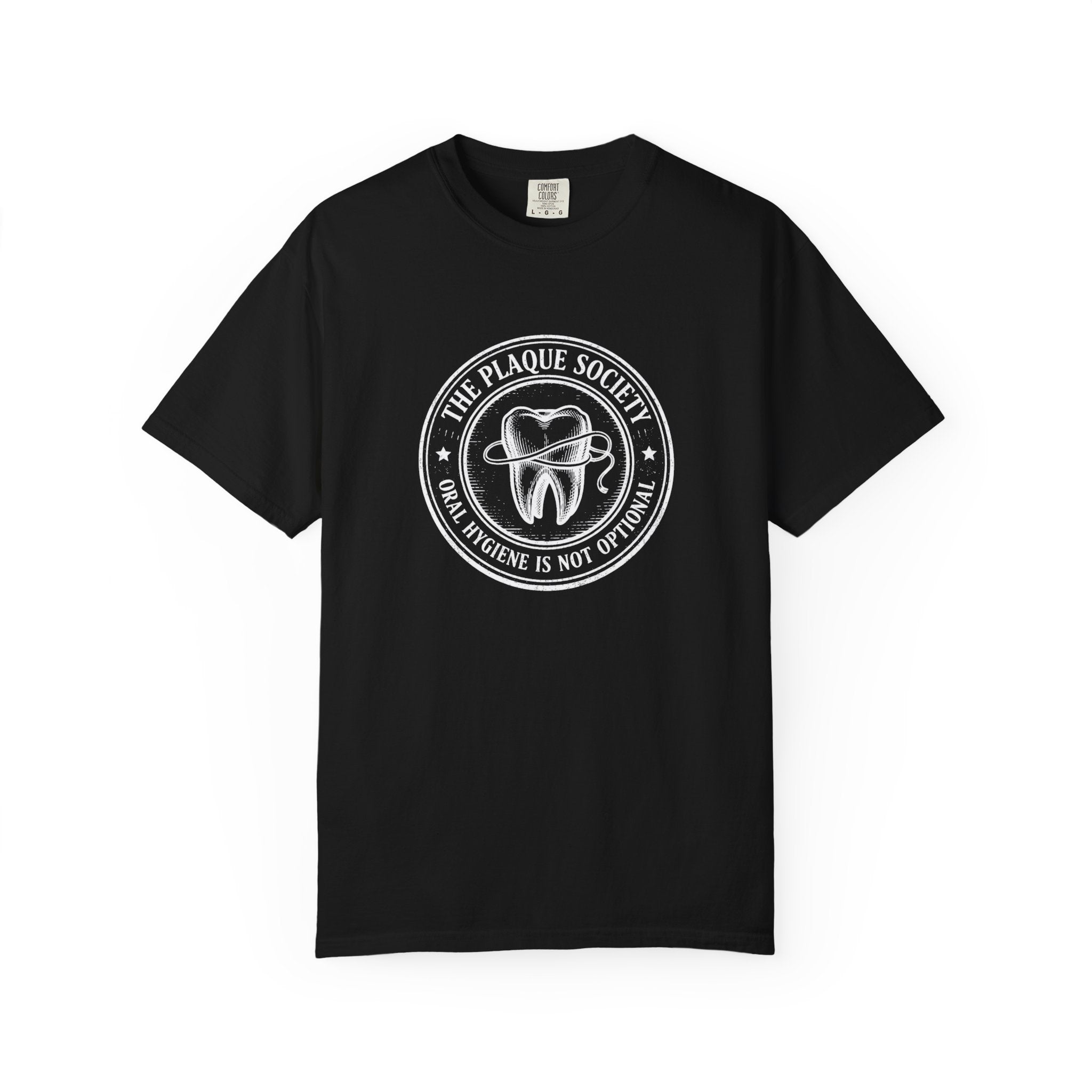 THE PLAQUE SOCIETY —  Signature Emblem White