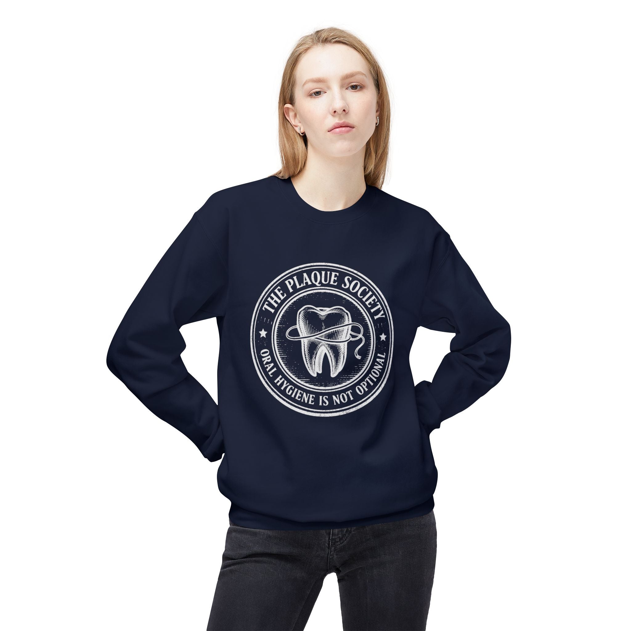 The Plaque Society — Members Crewneck