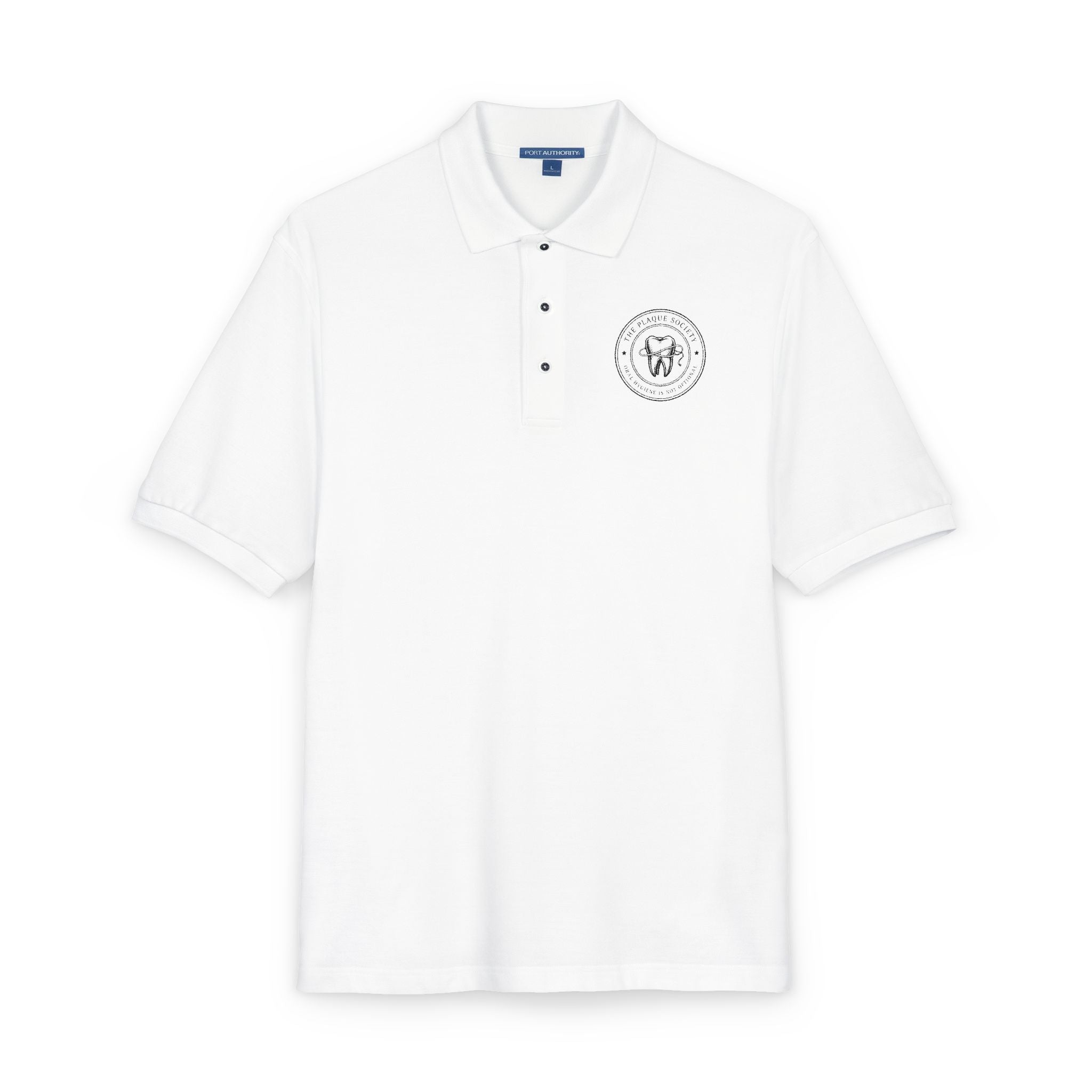 THE PLAQUE SOCIETY — Embroidered classic polo
