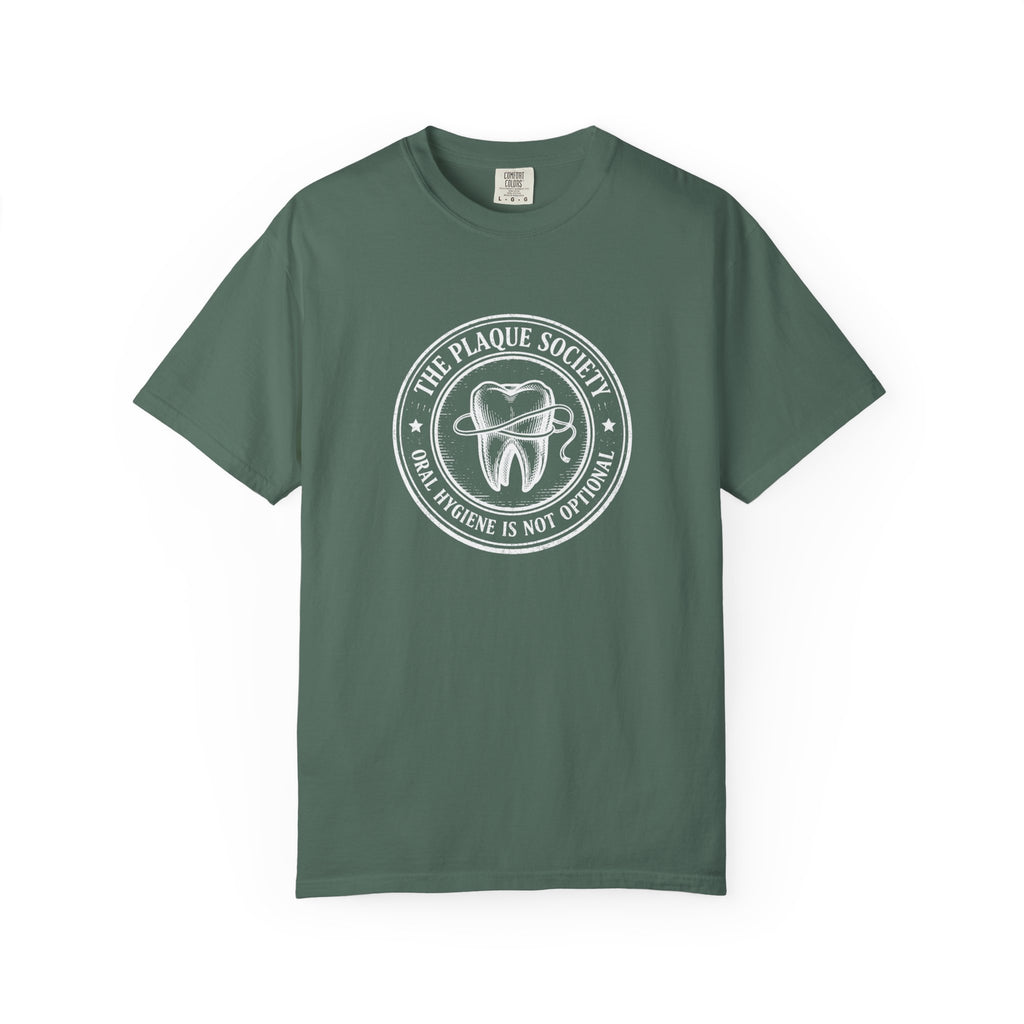 THE PLAQUE SOCIETY —  Signature Emblem White