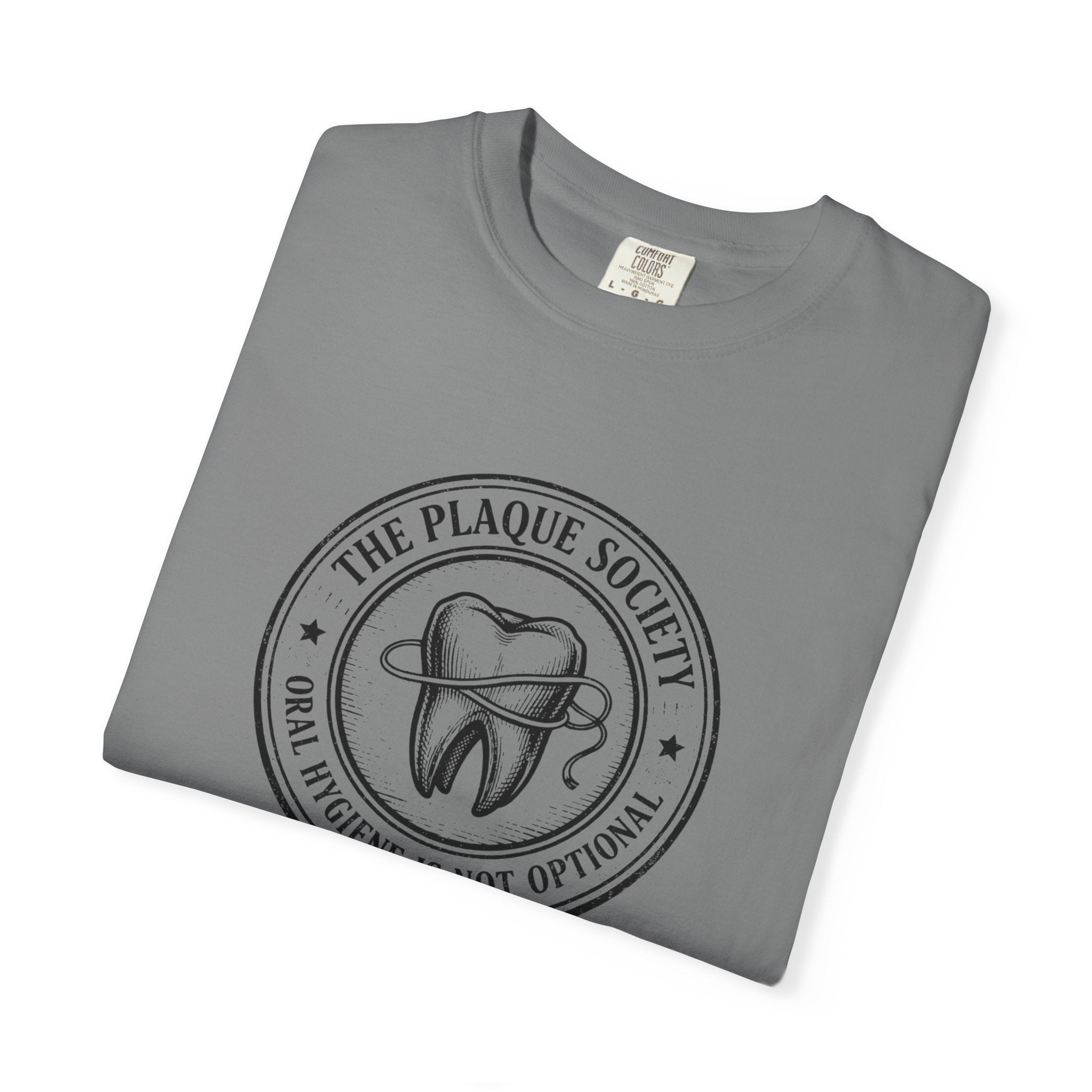 THE PLAQUE SOCIETY —  Signature Emblem White