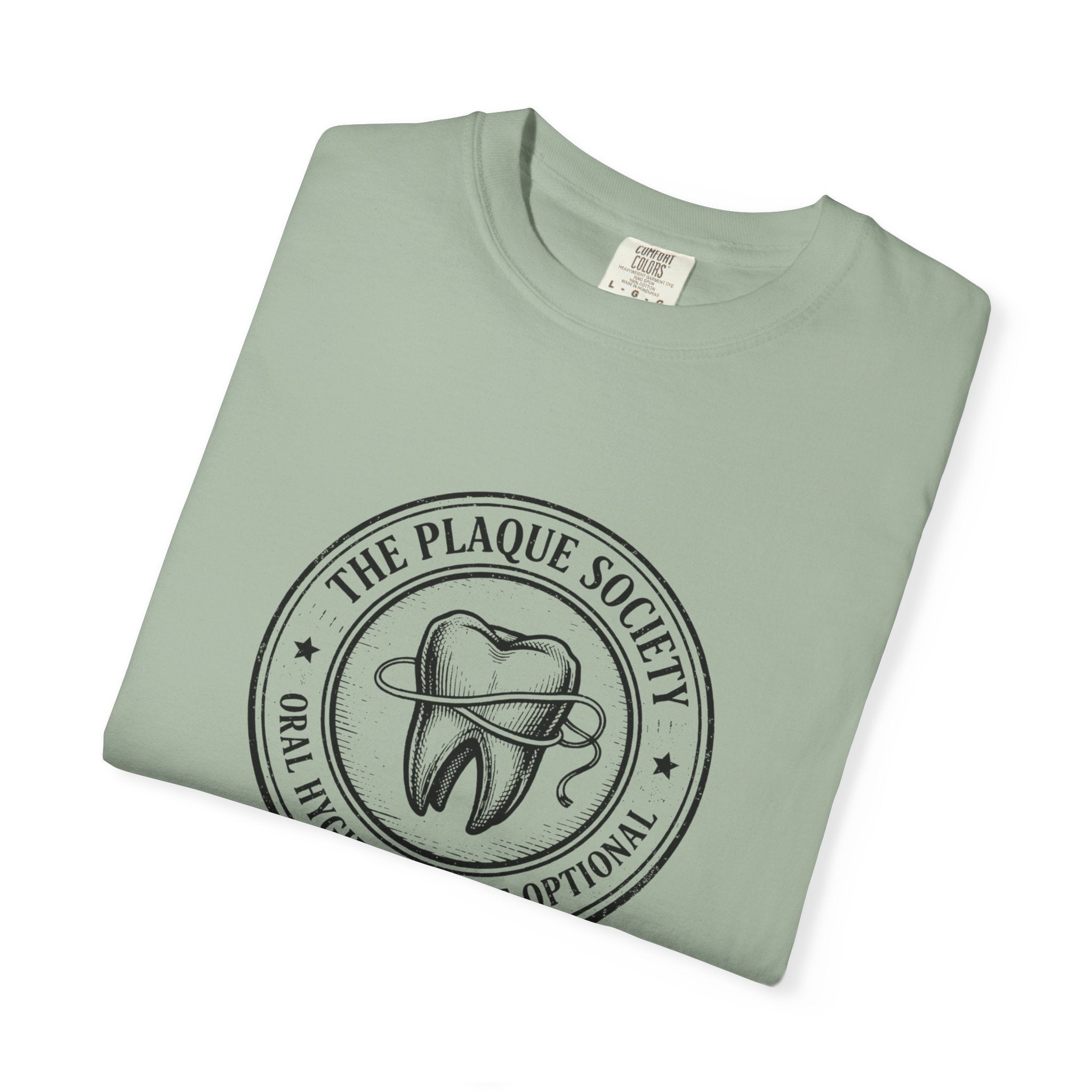 THE PLAQUE SOCIETY —  Signature Emblem White