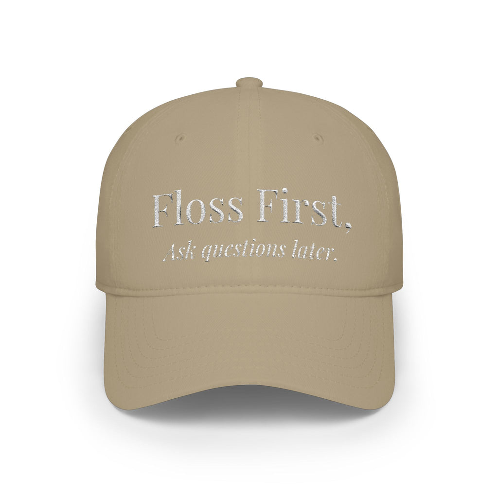 FLOSS FIRST — Cap