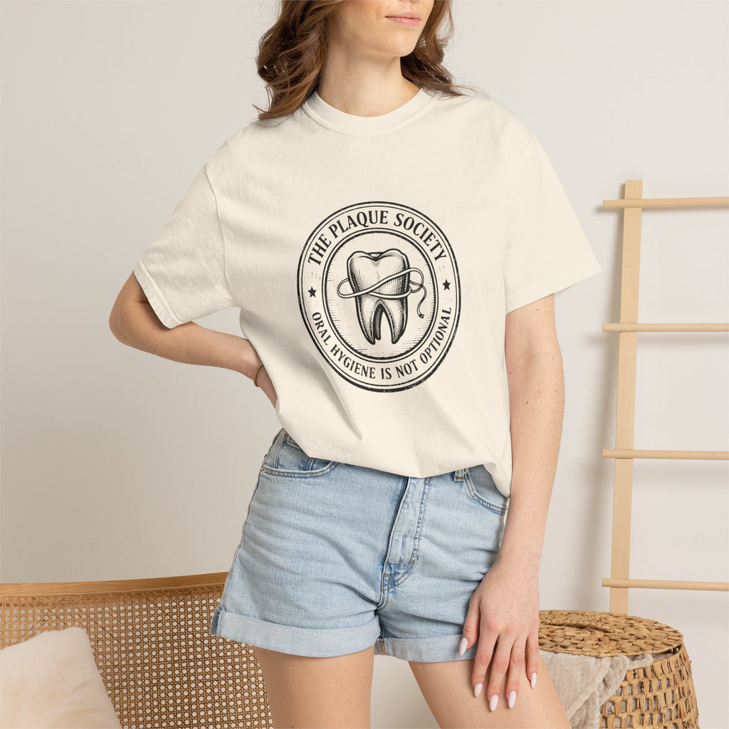 THE PLAQUE SOCIETY —  Signature Emblem White