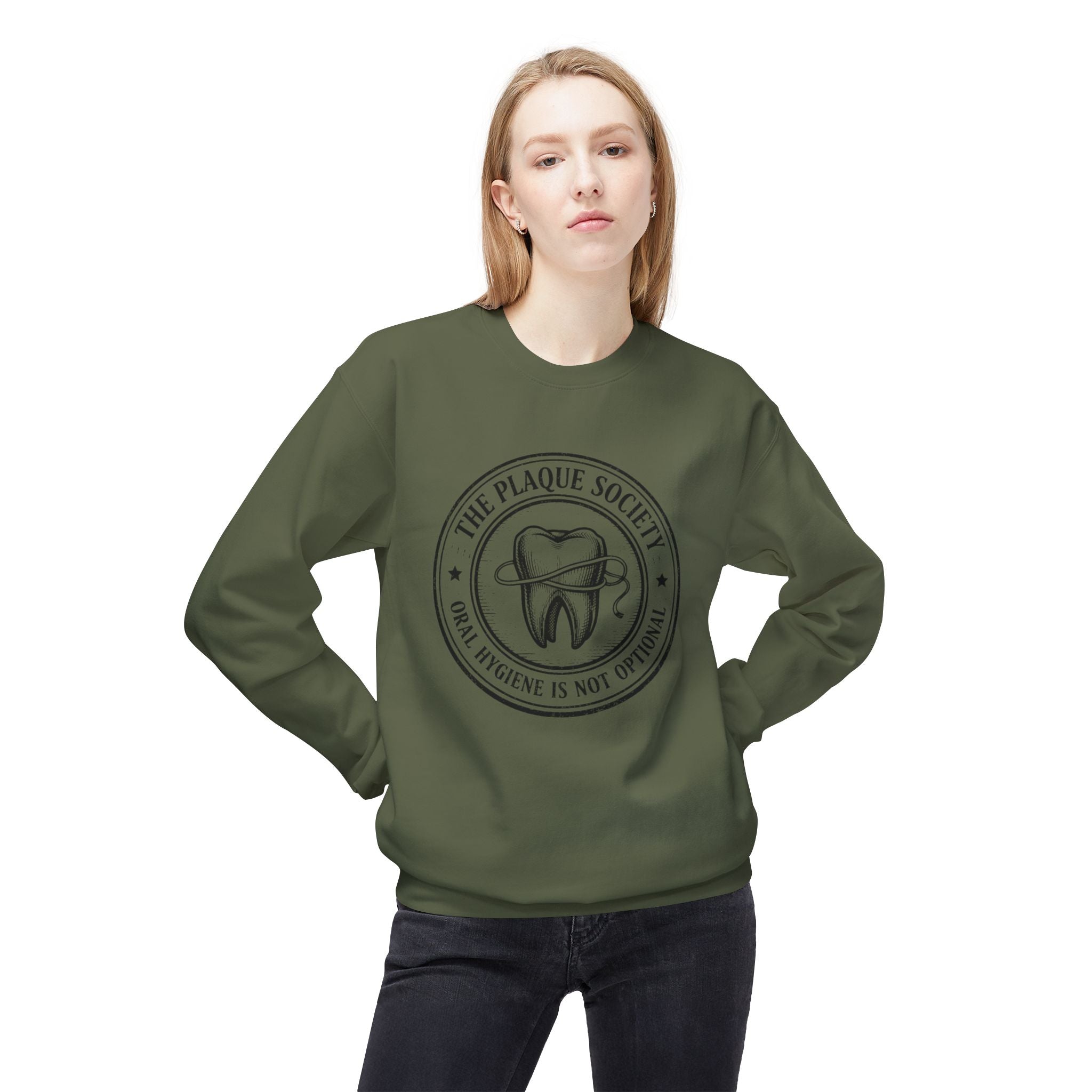 The Plaque Society — Members Crewneck