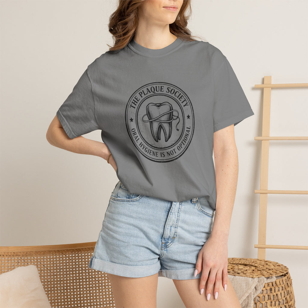 THE PLAQUE SOCIETY —  Signature Emblem White