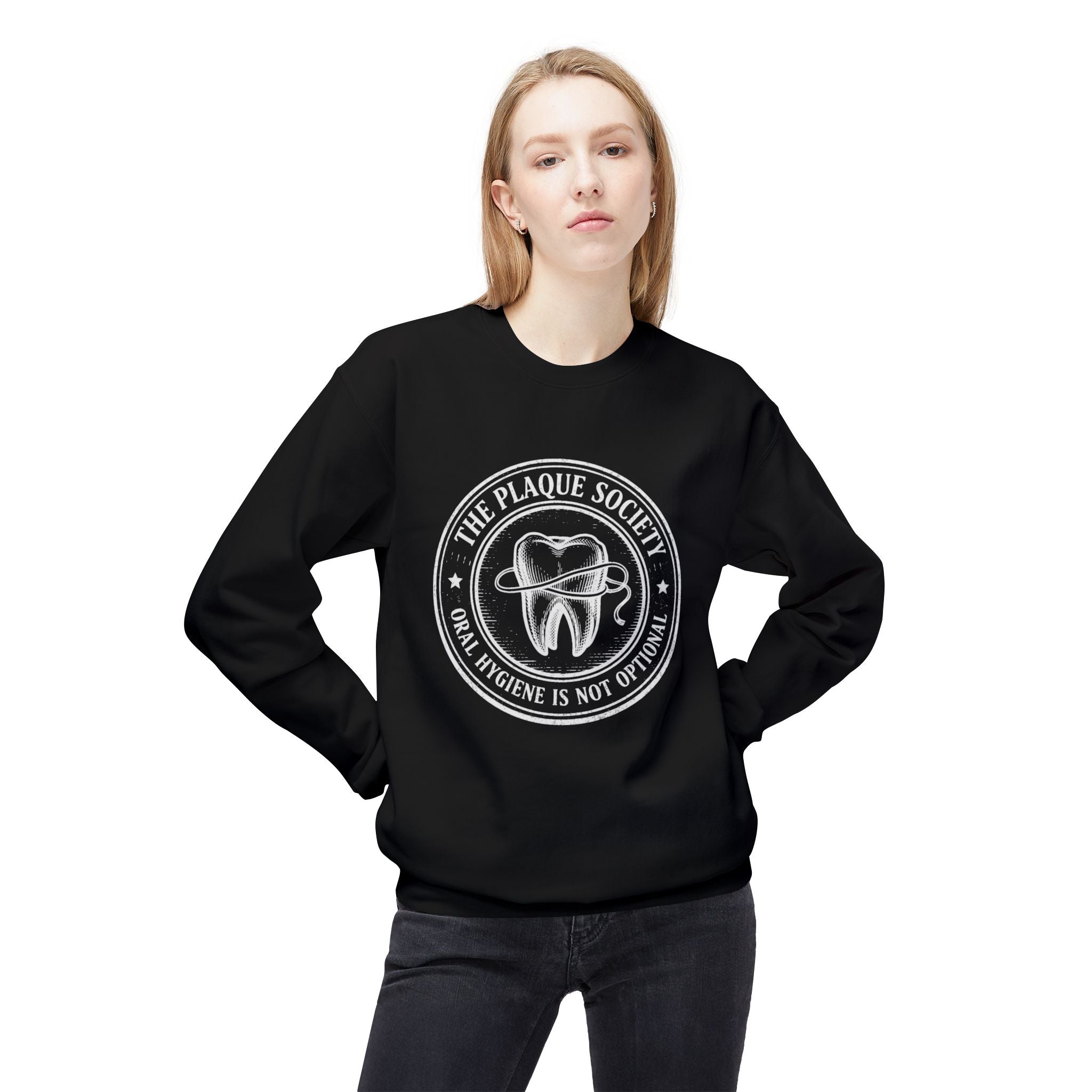 The Plaque Society — Members Crewneck