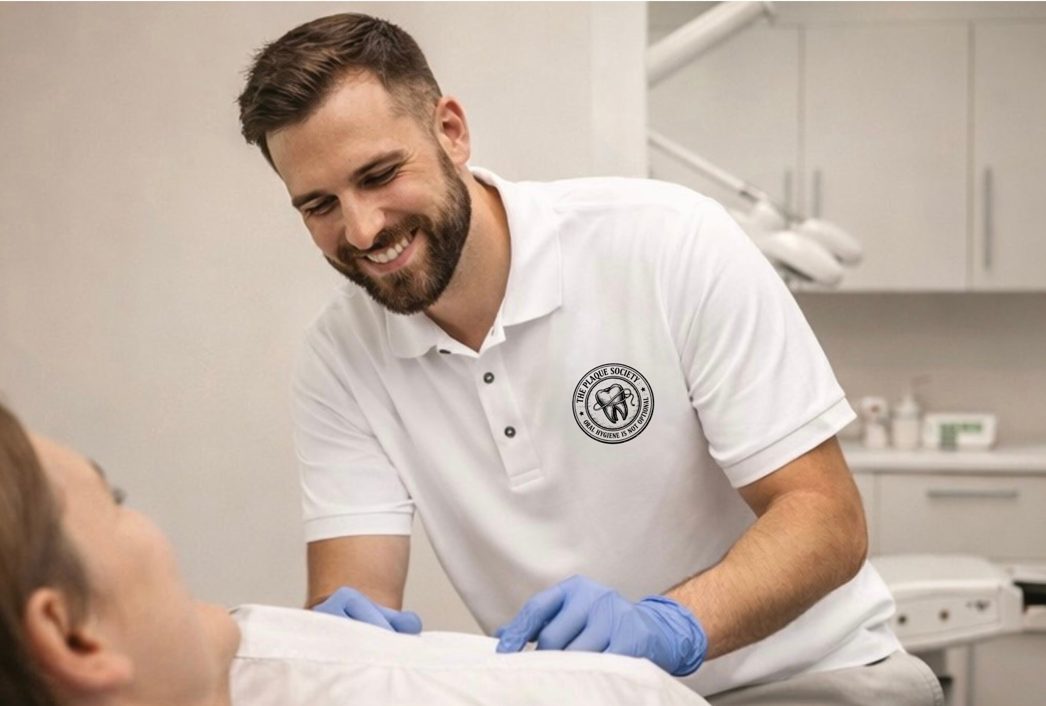 THE PLAQUE SOCIETY — Embroidered classic polo